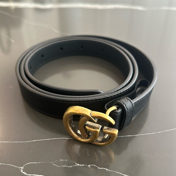Gucci marmont logo belt, small size - Picture 1 of 3